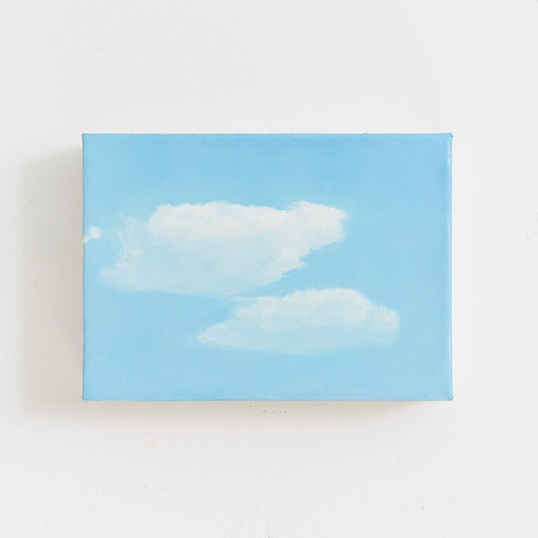 Original cloud painting- oil on canvas