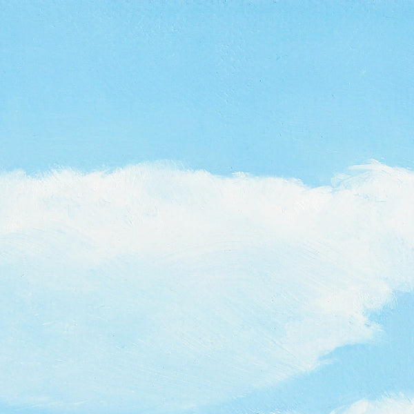 Original cloud painting- oil on canvas