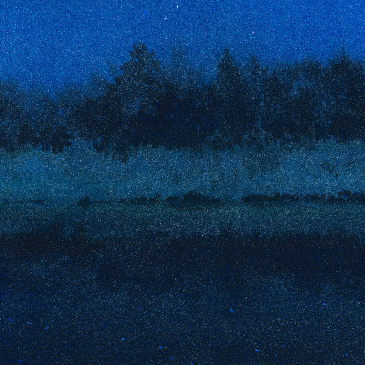 A night story of Sheep River #11 - Print